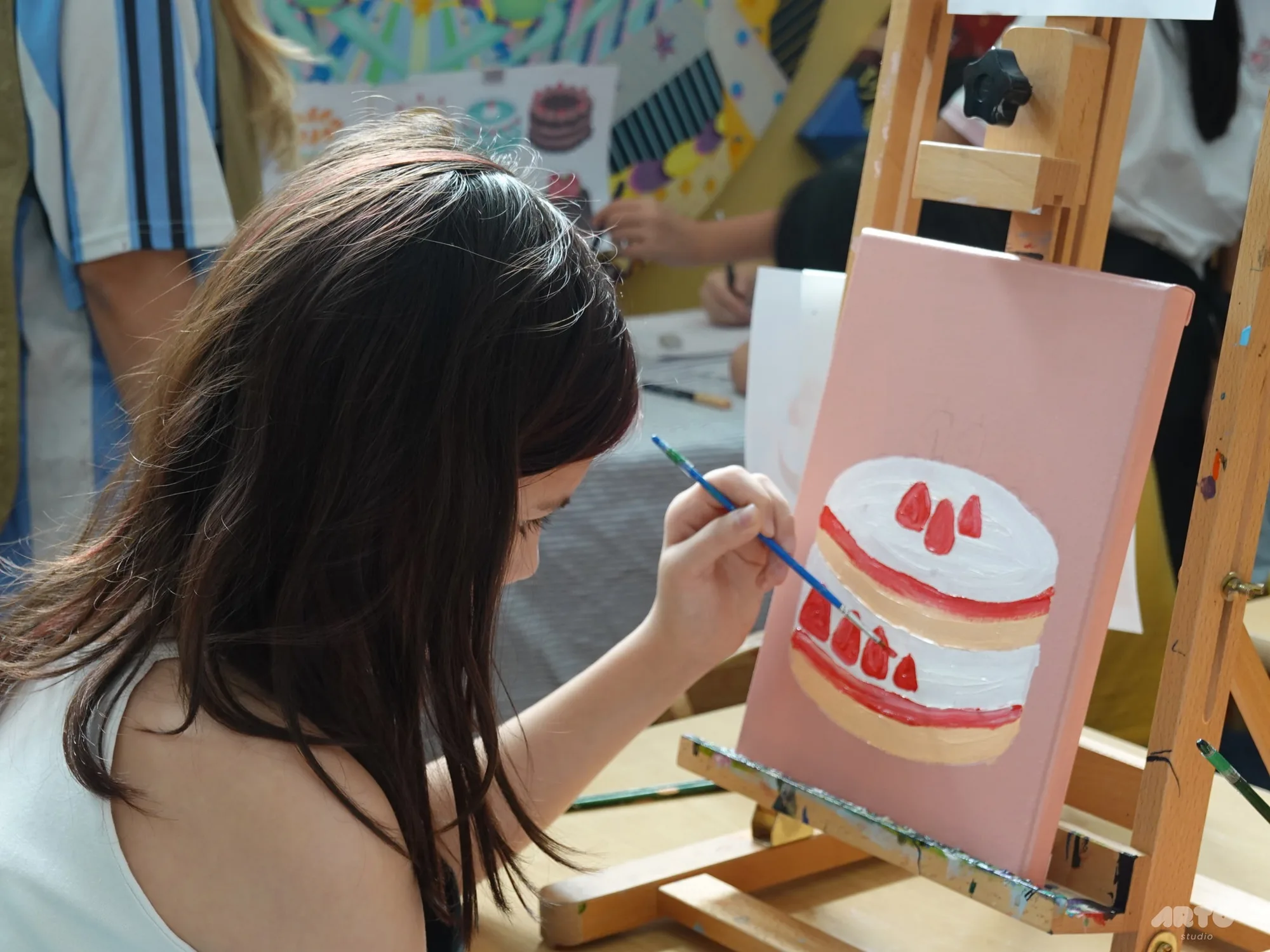 เวิร์กช็อปวาดภาพในงานวันเกิด